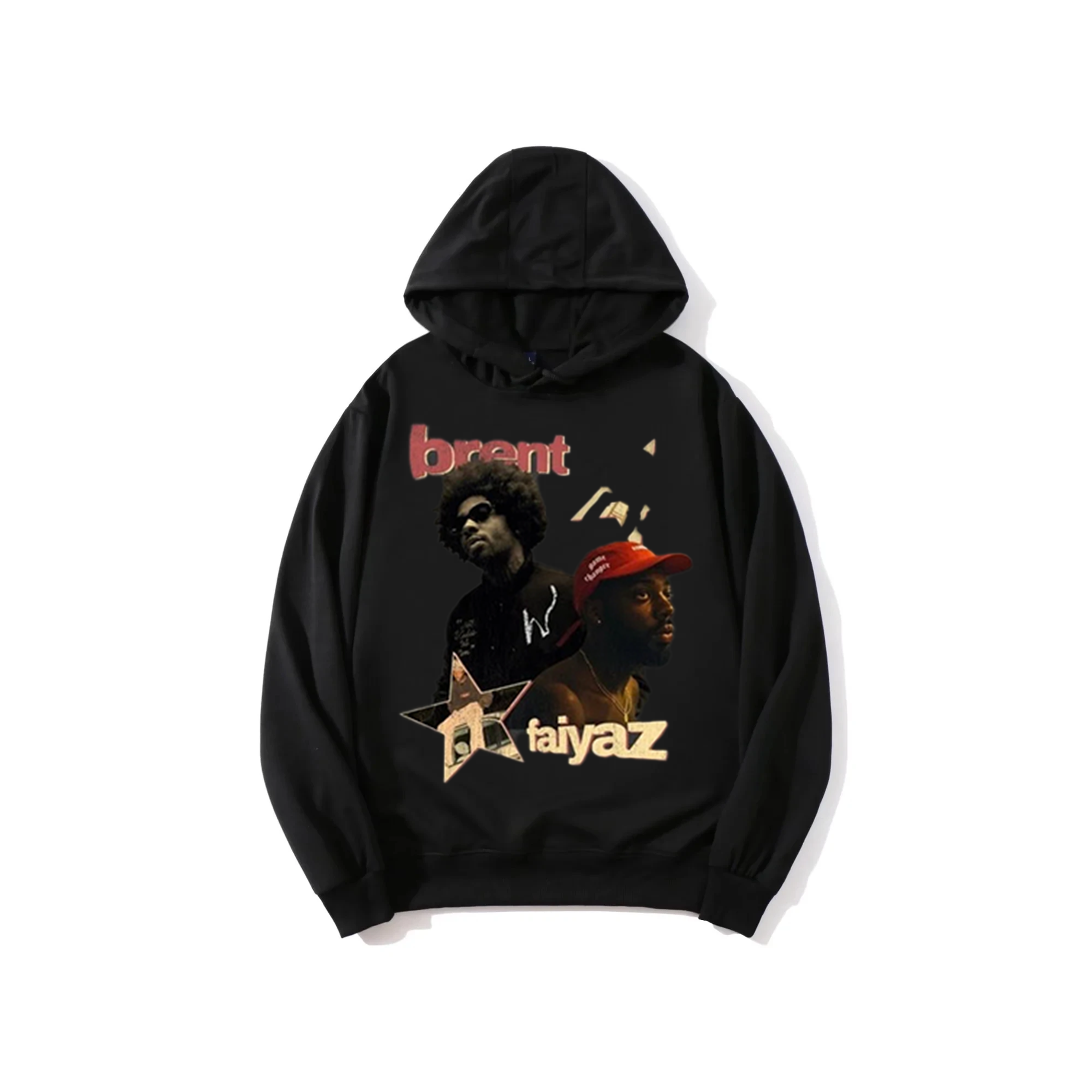 Brent Faiyaz Black Hoodie – Unseen Apparel