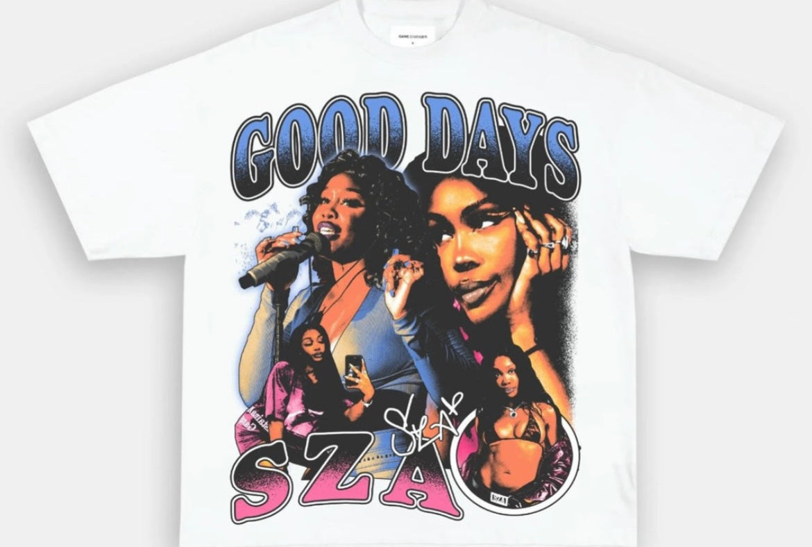 SZA ‘Good Days’ White Tee