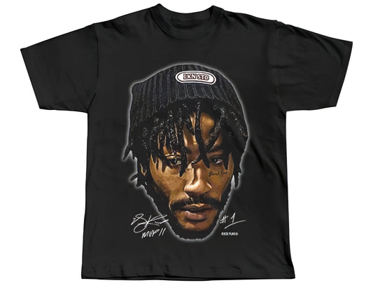 Camiseta negra "Héroe de la ciudad natal" de Derrick Rose