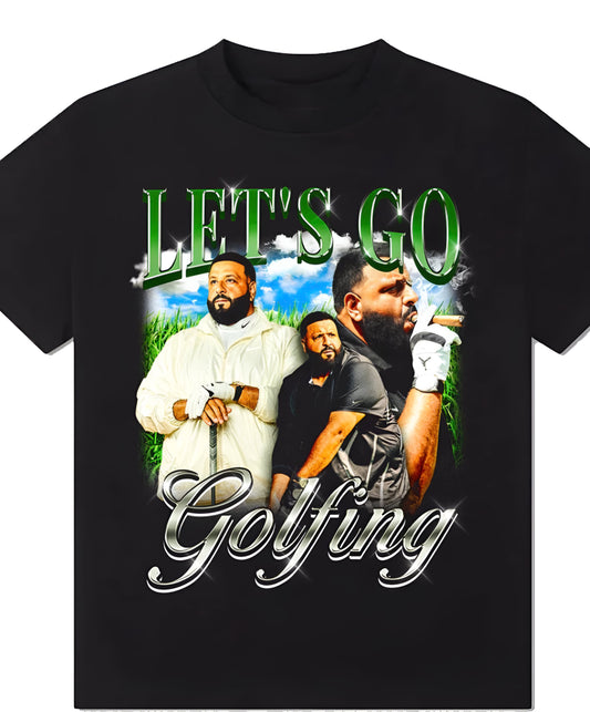 DJ Khaled ‘Let’s Go Golfing’ Black Tee