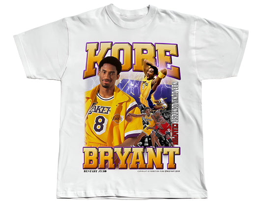Kobe Bryant ‘The Dunk’ White Tee